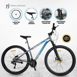Bicicleta Deportiva Aro 29 Logan Celeste