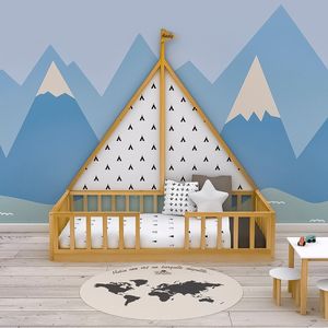 Cama Montessori Nina Plaza y Media Movenda