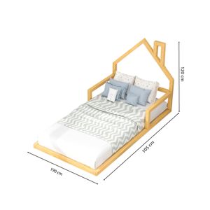 Cama Montessori Asiri Plaza y Media Movenda