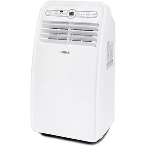 Aire Acondicionado Portátil Uhome con Control Remoto Y Kit de Montaje En Ventana Blanco