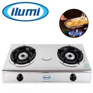Cocina de Mesa a Gas de 2 hornillas CG-2000SS