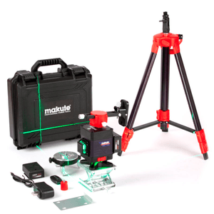 Nivel laser 12 Líneas con Trípode y Maletín Makute LL2212