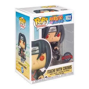 Funko Pop Animación - Naruto Shippuden - Itachi con Cuervos (Exclusivo) Vinilo Pop