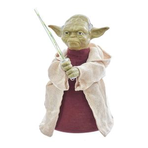 Kurt Adler - Yoda de Star Wars con Batería de 12" con Sable de Luz Led