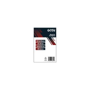 Accesorios Fundas Premium 43 X 65 Mm For Boardgames 100 Pcs 100 Micras Gosu