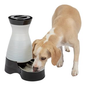 Petsafe Healthy Pet Estación de Agua para Perro y Gato - Blanco Negro