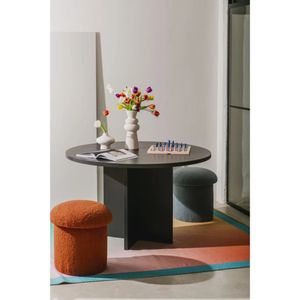 Mesa de Comedor Moderno Asaka Redondo R&R MUEBLES