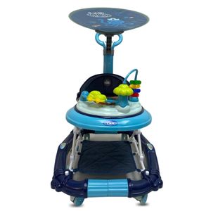 Andador Mecedora Musical Harmony 4 en 1 Azul