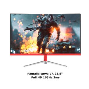 Monitor Curvo Teros TE2471G Gamer VA 2ms 23.8" 165Hz FullHD