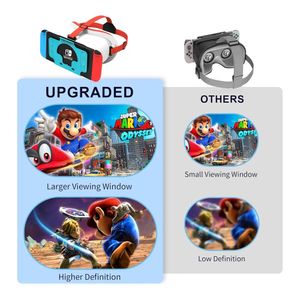 Devaso Upgraded Vr Headset for Nintendo Switch & Switch Oled Model - Labo Vr Kit Accessories