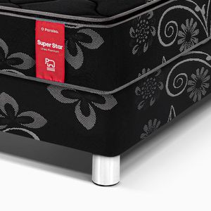 Cama Super Star Negro King