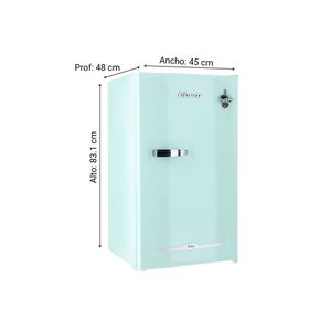 Frigobar Retro 91l Menta Lfb-90m Libero