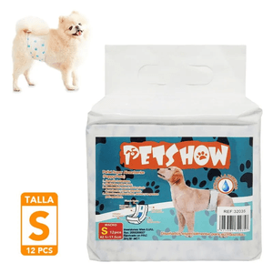 Pañales Envolventes para Perro Macho Talla S JP0