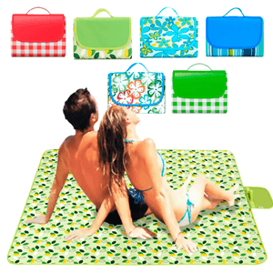 Alfombra Manta Impermeable Picnic Playa Portátil 145x200cm Aleatorio P93