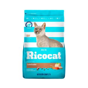 Comida Para Gatos Ricocat Adulto Esterilizado 3Kg