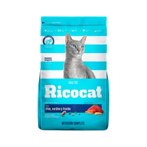 Comida Para Gato Ricocat Para Adulto De Atún, Sardina 9Kg