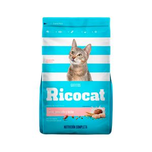 Comida Para Gatitos Ricocat Carne, Pescado Y Leche 1Kg