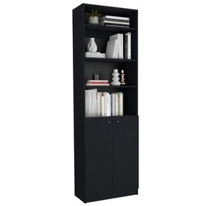 Combo Home Estante 2 Puertas + Complemento - Wengue