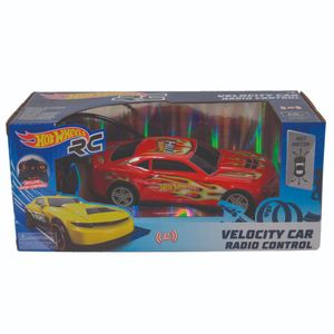 Auto Hot Wheels Velocity Radio Control 1:24 Rojo