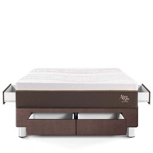 Cama con Cajones Royal Abrazzo 2 Plazas Chocolate
