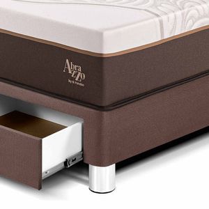 Cama con Cajones Royal Abrazzo 2 Plazas Chocolate