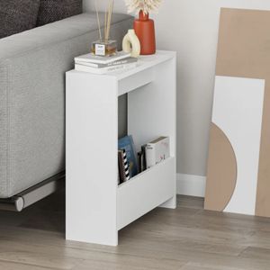Mesa Lateral Organizadora Rupia Blanco R&R MUEBLES