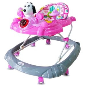 Andador para Bebé Musical Little Snoopy Rosado