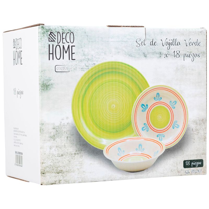 Vajilla deco sale
