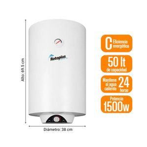Terma Eléctrica Rotoplas Acumulacion Ecoterma 50 litros