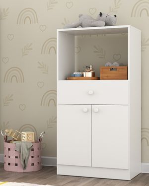 Cómoda VIVA HOME 2 Puertas 1 Cajon Bl