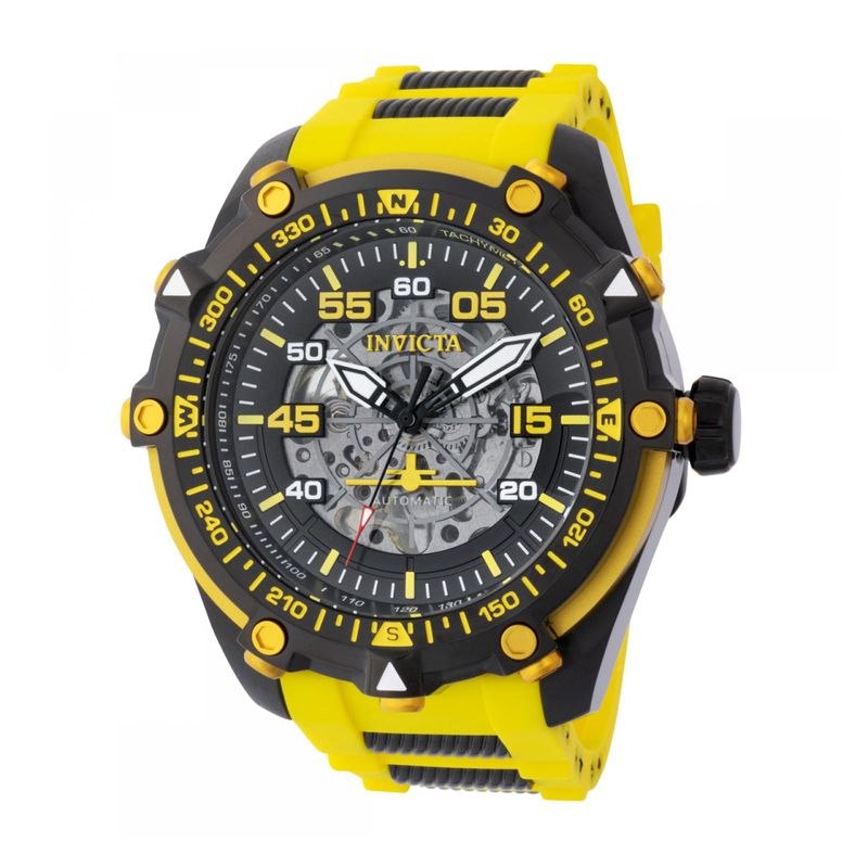 Reloj Invicta 44653 Amarillo Negro Hombres Real Plaza