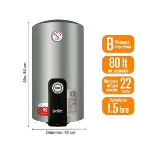 Terma eléctrica Milenium 80 litros