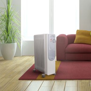 Estufa de Aceite Sole Eléctrica 9 Celdas 2000W