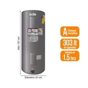 Terma Eléctrica Sole Acumulación 303L + Accesorios