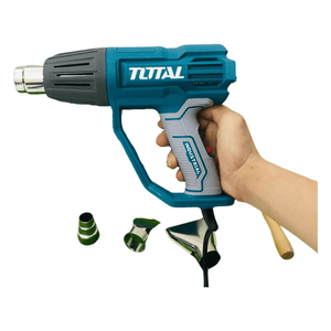 Pistola de Calor Graduable 2000w  con Accesorios Total TB20078