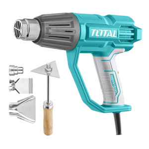 Pistola de Calor Graduable 2000w  con Accesorios Total TB20078