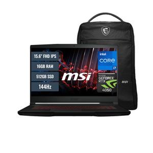 Laptop MSI Thin GF63 12VE Intel Core i7 12650H 16GB RAM 512GB SSD M2 6GB RTX 4050 15.6 FHD IPS
