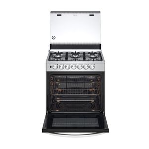Cocina de Pie a Gas LG LRGZ5253S 6 Quemadores Acero Inoxidable Plata