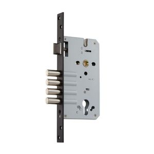 Cerradura de Embutir Palermo Simple Bronce/Acero Negro Kwikset