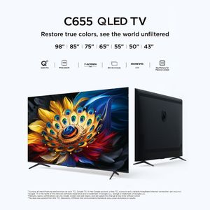 Televisor TCL UHD 4K QLED 65" Smart Tv 65C655