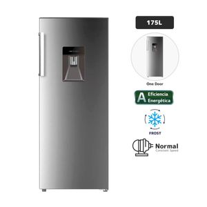 Refrigeradora Frost 175 litros 1pd Inox Blackline