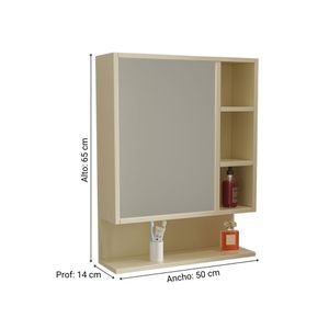 Gabinete Viena 50cm Beige Orange