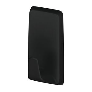 Gancho adhesivo removible rectangular S Negro x 3 unidades Tesa
