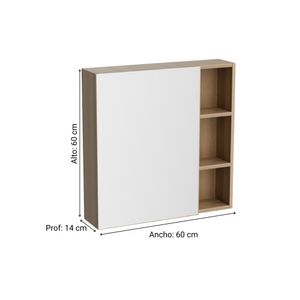Gabinete Hermes 60cm Miel Orange