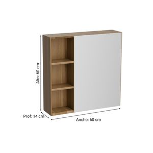 Gabinete Milan 60cm Miel Orange