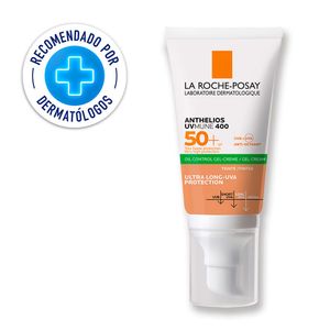 Protector Solar La Roche Posay Anthelios UVMune 400 Oil Control Toque Seco con Color FPS 50+