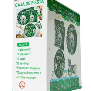Set de Cumpleaños CLASS&WORK Futbol
