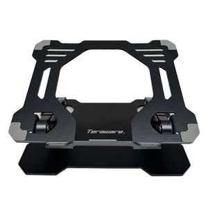 Soporte para Laptop multiposición de aluminio Teraware 15.6" plata