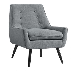 Butaca Moderna Leslie color Gris oscuro TU MESITA