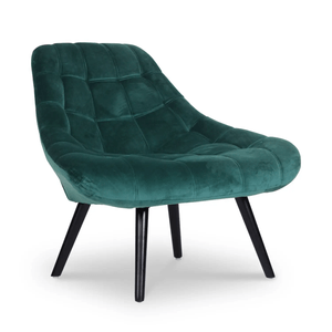 Butaca Sillón Moderno Carpio en Terciopelo Verde TU MESITA